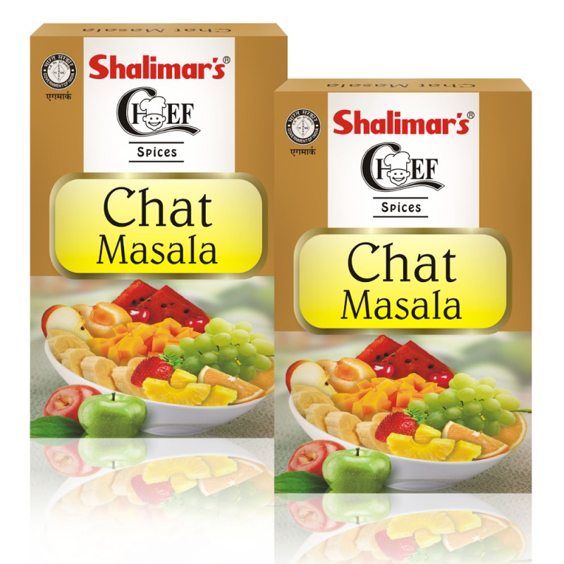 CHEF CHAT MASALA BOX  10 Gm ( PACK OF 2)(GHZ)