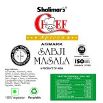 CHEF SABJI MASALA BOX  10 Gm ( PACK OF 2)(GHZ)