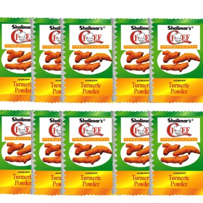 CHEF SPICES TURMERIC POWDER 50 GM - PACK OF 10